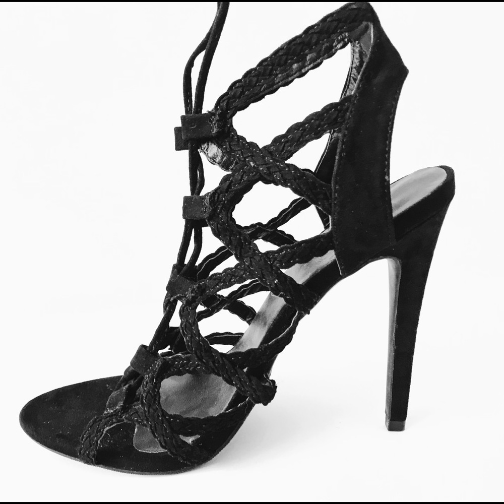black heels